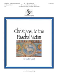 Christians, to the Paschal Victim Handbell sheet music cover Thumbnail